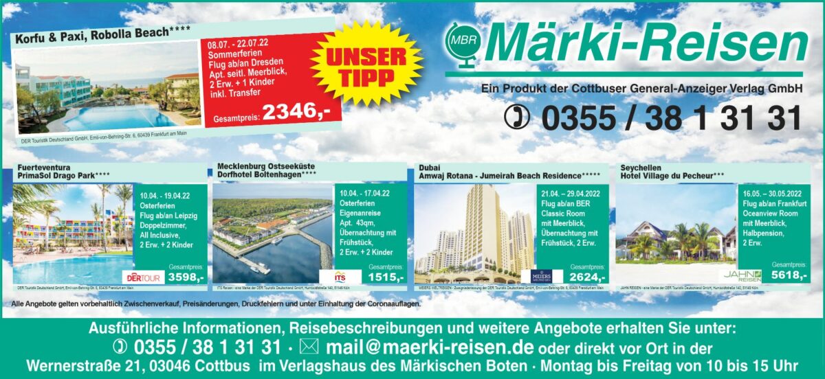 Reiseangebote